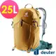 【deuter 德國】TRAIL 25L輕量拔熱透氣背包3440524杏仁咖/單日健行登山包/日常休閒旅遊包