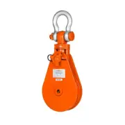 Snatch Block Swivel Clevis Shackle Wire Rope Pulley 8 Ton Reliable and Durable