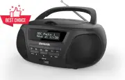 CD DAB FM Bluetooth USB Boombox AWPCD-1019D Portable Stereo Player
