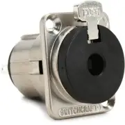 Switchcraft E112BL TRS Female Panel-mount Connector