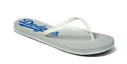 Dodgers Woman Reef Stargazer X MLB Flip Flop Sandal CI7212 Color White Brand New