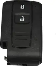 FLJKCT Smart Car Key Shell 2/3 Buttons Car Remote Key Case,for Toyota Prius 2004-2009 Corolla Verso
