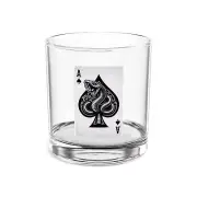 Cobra Ace Rocks Glass, 10oz