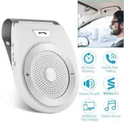 Wireless Car Speakerphone Kit Hands-Free Speaker Phone Visor Clip Motion AUTO