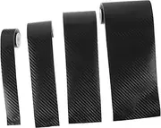 Amosfun 4Rolls Car Decal Stickers Removable Protective Film Scratch Resistant Easy Application for Car Decoration and Damage Prevention