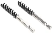 Golf Cleaning Brush - Golf Clubs Head Hosel Brush Set of 2 - Electric Drill Cleaning Polishing Tool Stainless Steel Multifunctional for Accessories