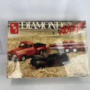 AMT Diamond in the Rough 1953 Ford Pickup 1940 Ford+Trailer Model Kit *Sealed*