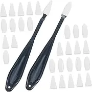 Gatuida 1Set Sketch Blending Tool Kit for Artists Includes Blending Stump Replacement Tips for Detailed Erasing and Smudging Art Painting Portable Sketch Supplies