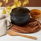 Smith & Clark 4Qt Cast Iron Cauldron As Seen on Tik Tok