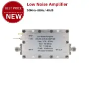 HXLNA-0.05-8-G40P19S 50MHz-8GHz 40dB Low Noise Amplifier 40 dB LNA 12V