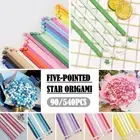 90/540pcs Five-pointed Star Origami Cartoon Lucky Star Origami Valentine's-Day
