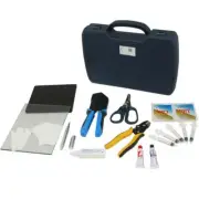 Fibre Optic Cable Preparation Cutting and Crimping Kit Set Cabling Joiner