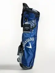Callaway Hyper-Lite 2.5 Sunday Carry Golf Bag 3 Way Divider Pockets Pebble Beach