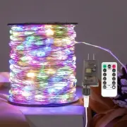 Fairy Lights Plug in,100FT 300 LEDs Waterproof Led String Lights,Twinkle Ligh...