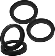 MUELODSIC 2 Pairs Professional Audio Stand Rings Speaker Adapter Spacer for Easy Installation Stylish Plastic Design Compatible with Various Automotive Audio Systems