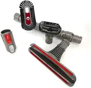 Attachment Tool Kit for Dyson V7 to V15, Gen5 & Outsize – Includes Extension Hose, Dusting Brush, Wide Nozzle & Stubborn Dirt Brush – Compatible with SV10, SV12, SV14, SV23, SV29 & More