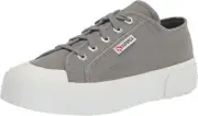 Superga 2630 Cotu Lace-Up Sneakers Grey Sage Shoes Women 9.5