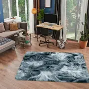 3D Grey Texture NAO8361 Game Rug Mat Elegant Photo Carpet Mat Fay