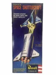 REVELL CONVAIR SPACE SHUTTLECRAFT MODEL KIT H-1828 SEALED CONTENTS