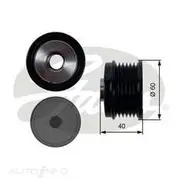 Gates Alternator Pulley - OAP7153
