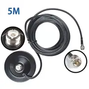 Magnetic Base SO239 Mount Mini UHF Plug Antenna Base for Mobile Radio