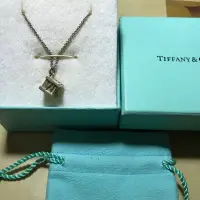 在飛比找蝦皮購物優惠-Tiffany 羅馬數字方塊項鍊 925銀