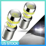 2X AUXITO 1157 2057 BAY15D White LED Turn Brake Tail Signal Reverse Light Bulbs (for: Volkswagen)