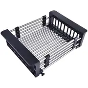 Telescopic Sink Drain Basket Dish Drying Rack