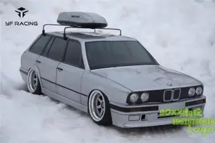 BOxx潮玩~APLastics 1/10漂移平跑車AP透明車殼寶馬BMW E30 Touring旅行版