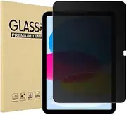DIEBI Privacy Screen Protector for i Pad Pro 10.5 (2017) / iPad Air (3rd Gen, 2019) / iPad Air 3 (2019), Anti-Spy Tempered Glass Film, 1 Pack