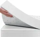 60D Foam 8Cm Thick Memory Foam Mattress Topper, Bed Topper with Bamboo Fabric Co