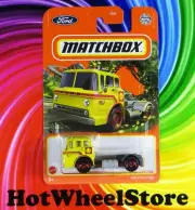 2022 Matchbox Yellow SHELL OIL 1965 FORD C900 MBX Highway Card #63 18-032622