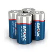 Rayovac alkaline C batteries bulk pack