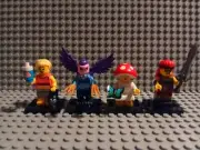 lego minifigures X4 series 25 71045