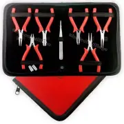 Mini Pliers Tools Kit 6 Pcs Beading Kit Mini Pliers Set Jewelry Making Pliers
