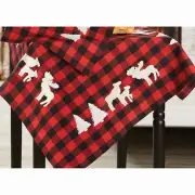 Herrschners® Wintertime Table Topper Stamped Embroidery Kit