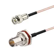 Mini BNC Male to BNC Female RG179 75Ohm Cable 30cm for 3G HD SDI Vedio Camera