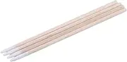 ACUIF 300pcs Long Cotton Swabs with Wooden Handles Cotton Tipped Applicator, Cleaning Swabs for Oil Makeup Gun Applicators, Eye Ears Eyeshadow Brush and Remover Tool,Wood Color, As Descriptions