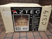 Vintage Hanging Candelabra Light Fixture Lighting By Aztec