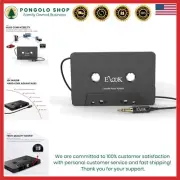 Compact 3.5mm Aux Cable Cassette Adapter - Superior Music Experience on the Go