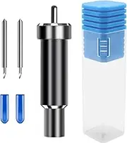 Namvo Explore Deep Cut Blade with Housing Compatible with Cricut Maker Maker 3 Explore One and Explore Air 1-3 Cutting Machines（2 Blades) Black