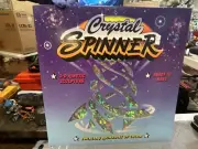 ONE CRYSTAL ULTRA SHINING SPINNER CHIME HANGING WIND SCULPTURE YARD & GARDEN