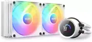 NZXT Kraken 240 RGB AIO Liquid Cooler with LCD Display, 240 mm Size, White