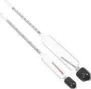 HEALEEP Sugar Syrup Hydrometer Lactate Milk Scale Kitchen Hydrometer for Sugar Measurement High Precision