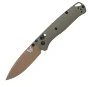 Benchmade SMKW Exclusive Desert Warrior Bugout - OD Green G10 - FDE Cerakote M4
