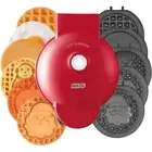 DASH 7-in-1 Mini Waffle Maker & Griddle – Nonstick, Compact, Plates, Easy to Use
