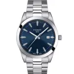 TISSOT 天梭 官方授權 GENTLEMAN 紳士密令石英男錶(T1274101104100)40MM