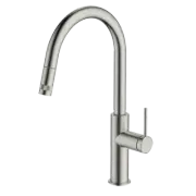 20% OFF ABEY Gareth Ashton Poco Pull Out Kitchen Mixer Brushed Nickel Finish
