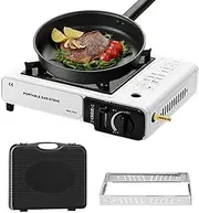 Portable Stove for Camping | Outdoor Camping Stove | Rapid Heating Single Grill Heater for Kitchen Cooking Backpacking Campfire Patio Outdoor Use