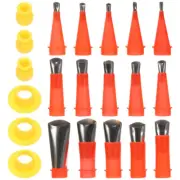 Nozzle Tool Kit Stainless Steel Silicone Set Caulk Finishing Tools